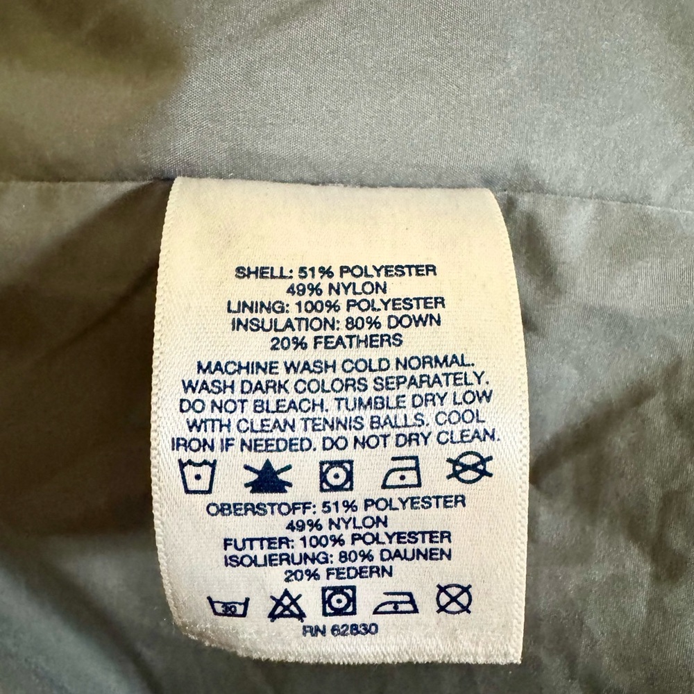 Lands' End Gray Puffer Coat - Picture 7 of 7